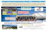 Coppa Interregionale 2012 - FINAL SIX Fina… · Lega Pallavolo UISP del Veneto sportpertutti Lega Pallavolo — Veneto caone.colll '05 r.cpp,i