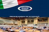 PROGRAMMA DI ATTIVITÀ€¦ · l’unito Programma delle attività del CNEL per il biennio 2019-2020. Il Presidente Prof. Tiziano TREU. PROGRAMMA DI ATTIVITÀ PER IL BIENNIO 2019
