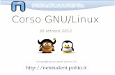 Corso GNU/Linux...kernel: nucleo del sistema operativo,ha il compito di fornire ai processi in esecuzione un accesso sicuro e controllato all'hardware hardware kernel Pinguini, GNU