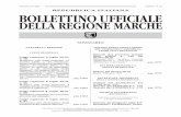 REPUBBLICA ITALIANA BOLLETTINO UFFIC IALE DELLA REGIONE …213.26.167.158/bur/PDF/2019/N55_11_07_2019.pdf · 2019-07-11 · ANCONA 11•7•2019 ANNO L • N. 55 SOMMARIO Il Bollettino