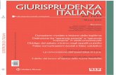 Speciali Riviste GIURISPRUDENZA ITALIANA · bio indirizzo, richiesta arretrati, ecc.), e` utile indicare il codice cliente. CONDIZIONI DI ABBONAMENTO Abbonamento per il 2016 Italia: