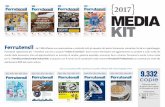 2017 MEDIA KIT - Ferrutensil · 2017-04-06 · Ferrutensil rappresenta per i rivenditori una vera e propria “rivista di servizio”, dove trovare informazioni ed aggiornamenti sui