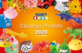 Catalogo Prodotti - siptoys.it · Catalogo Prodotti 2020 Versione 2020/01. SIP TOYS, operante sia in Italia che in Europa, vanta un’esperienza ultra-decennale nello sviluppo di