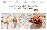 I datteri del deserto di Al Jufrah - Fondazione Slow Food vano il deserto. Chi أ¨ avvezzo al deserto