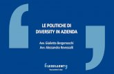 LE POLITICHE DI DIVERSITY IN AZIENDA - Lexellent...Secondo una ricerca condotta nel 2015 dal Diversity Management Lab di Sda Bocconi (su 150 aziende con più di 250 dipendenti) in