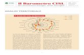Il Barometro CISL CISL - Fondazione Tarantelli · II 2014 II 2018 bollettino nº 12 CISL - Centro Studi Ricerca e Formazione Febbraio 2019 ... percorrono il tessuto sociale del paese,