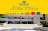 Dipartimento di Economia e Finanza · 2019-09-20 · Strutture e servizi del Polo Economico Il DiEF è situato nel Plesso di Economia, condiviso con il Dipartimento di Economia, Management