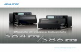 Modulo di stampa industriale - SATO Europe€¦ · Direzione di stampa Rotazione caratteri: 0º, 90º, 180º, 270º / Rotazione barcode: 0º, 90º, 180º, 270º SPECIFICHE DI STAMPA
