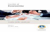Facoltà di Economia€¦ ·   Milano a.a. 2017 - 2018 Facoltà di Economia Guida dello studente ECONOMIA Milano - 2017/2018