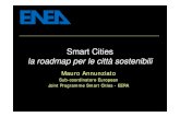 Smart Cities la roadmap per le cittأ  sostenibili ... Smart Mobility Smart Energy Smart Living Smart