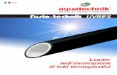 Soluzioni per l’idraulica e l’impiantistica UVRES · 2014-12-11 · Italiano Leader nell’innovazione di tubi termoplastici. Specifiche ... fibre speciali e strato interno in