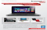 PORTaTiLi ThinkPad® E440 /E540 LEnOVO® · Lenovo® consiglia Windows 8 Pro. ThinkPad® E440/E540 i portatili ThinkPad® E440/E540 Lenovo® combinano la leggendaria affidabilità