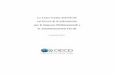 Le Linee Guida dell’OCSE - MEF · Le Linee Guida dell’OCSE sui Prezzi di Trasferimento per le Imprese Multinazionali e le Amministrazioni Fiscali LUGLIO 2017