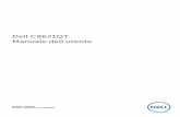Dell C8621QT Manuale dell'utente · 2020 – 03 Rev. A00. Indice ... • Istruzioni per il download del software Flatfrog Board • Informazioni sulla sicurezza, ambientali e normative