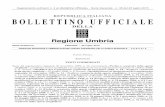 REPUBBLICA ITALIANA BOLLETTINO UFFICIALE - IoCaccio.it - Notizie e ... · Federalismo, risorse finanziarie e strumentali, Servizio Attività legislativa e Segreteria della Giunta
