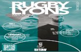 SERIE A - Rugby Lyons PiacenzaMantvydas Tveraga, entrambi protag-onisti sia in Eccellenza che in Serie A. Si doveva ricominciare e per sostituirli la società ha puntato nella campagna