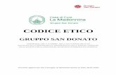 CODICE ETICO · codice etico gruppo san donato ai sensi dell’art. 6- 3° comma - del d. lgs. 8 giugno 2001 n. 231 (disciplina della responsabilitÀ amministrativa delle persone