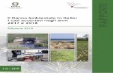 Rapporto Il Danno Ambientale in Italia...nel 2018 con il supporto delle Agenzie regionali e provinciali per la protezione dell’ambiente, secondo l’organizzazione e l’attribuzione