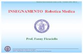 INSEGNAMENTO Robotica Medicaingegneria- INSEGNAMENTO Robotica Medica Prof. Fanny Ficuciello. Riunione