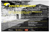 WORKSHOP - Ordine Architetti PPC Varese · Il Workshop L’obiettivo è di progettare, insieme a degli esperti, una nuova copertura per la chiesa di epoca romanica e attualmente utilizzata,