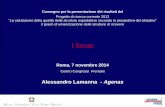 RC 2012 UMANIZZAZIONE - Cittadinanzattiva · I focus . Roma, 7 novembre 2014 . Centro Congressi Frentani . Convegno per la presentazione dei risultati del . Progetto di ricerca corrente