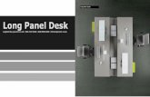 Long Panel Desk - Spaceist · 2016-11-17 · de puente para superponer a la mesa de servicio y crear composiciones que amplían las funciones tradicionales y los valores estéticos