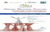 PPLIED BEHAVIOR ANALYSIS - IC Montebello Parma · 2019-11-30 · Noi Uniti per l’Autismo Onlus Con il contributo di: Iniziativa proposta nell’ambito del progetto “Progetti di