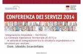 Integrazione Ospedale – Territorio: La Centrale Operativa … · 2016-10-05 · Progetto finanziato per realizzare presso il Presidio Ospedaliero di Treviso 1. la ridefinizione
