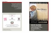 SIN BY SILENCE - Dors Piemonte by silence.pdf · (Fondatrice CWAA) e Olivia Klaus (regista di Sin by Silence). 16 settembre 2011 ore 09.30 – 10.00 Saluti e comunicazioni introduttive