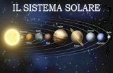 IL SISTEMA SOLARE - salesianivomero.it · IL SISTEMA SOLARE Il sistema solare è formato dal SOLE e dai PIANETI, oltre che corpi più piccoli detti asteroidi . Il SOLE è una stella,