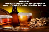 Tecnologie di processo per l’industria della birra · 2020-07-23 · Tecnologie di processo per l’industria della birra . II. 1 Sommario Biotecnologie 2 Trattamento delle Acque