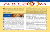 Quattro buoni motivi per continuare - Dell'Aventinodellaventino.com/download/zoo-zoom/zoo-zoom01.pdf · realizzato uno: una newsletter in grado di raccontare il punto ... Buone nuove.....