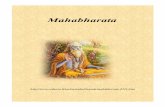 Mahabharata · 2018-08-25 · Mahabharata ADI PARVA 1 L'arrivo di Suta Gosvami Circa cinquemila anni fa, nel corso del suo peregrinare, il santo ed erudito Suta Gosvami, desiderando