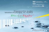 Rapporto sulle biotecnologie in Italia - Ernst & Young...come il traino delle biotecnologie in Italia. Sono 246 le aziende, principalmente di piccole dimensioni, che contribuiscono