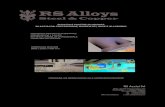 RS Alloys - sito ufficiale - la qualità all'altezza della ... · resistenza alla corrosione, alta resistenza alla compressione Acciaio martensitico a basso tenore di C, alta ...