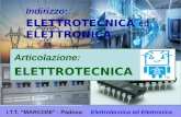 LABORATORIO TECNOLOGICO VIRTUALE · 2018-11-26 · I.T.T. “MARCONI” - Padova IIS “EUGANEO” - Este Elettrotecnica ed ElettronicaElettrotecnica – Automatica MATERIE 3^ 4^