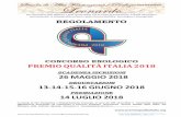 CONCORSO ENOLOGICO PREMIO QUALITÀ ITALIA 2018 · 2018-12-11 · –concorso@premioqualitaitalia.org Rev. 0 del 10/08/2017 - Pag. 1 di 5 Per l’istruzione post-diploma e post-universitario