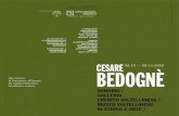 bedognè · Credito Valtellinese in collaborazione con Città di Sondrio SONDRIO / GALLERIA CREDITO VALTELLINESE / MUSEO VALTELLINESE DI STORIA E ARTE / Cesare bedognè 02.10 -----