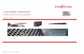 LISTINO SERVIZI - Fujitsu EUP Luglio.pdf · 2016-06-27 · CUSTOMER INFORMATION LINE per informazioni commerciali Tel 800 466 820 ... Verificate se il warranty group del Vs prodotto