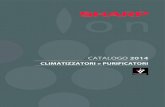 CATALOGO 2014 · 2018-09-25 · Climatizzatori Hi-Wall serie PHR pag. 10 Climatizzatori Hi-Wall serie RR pag. 12 Climatizzatori Hi-Wall serie JR pag. 14 ... (Toyota) Sistemi di purifi