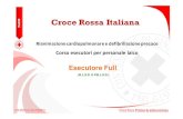 Full D Croce Rossa Italiana - Cri Fossombrone · PEDIATRICO RCP 30:2 -Analisi IO sono VIA TU sei VIA TUTTI sono VIA Scarica indicata (Rischio folgorazione) SCARICA ADULTO. Full D