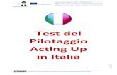 Test del Pilotaggio Acting Up in Italiaactingup.eu/wp-content/uploads/2017/10/IO5_pilot-test_IT.pdfeuropea, numero di progetto: 2014-1-PL01-KA204-003034 Questo progetto è stato finanziato