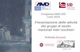 Congresso AMD-SID Lazio 2016...Raffaella Buzzetti Presentazione delle attività dei gruppi di studio nazionali inter-societari Congresso AMD-SID Lazio 2016 founded in 1303 Agenda I