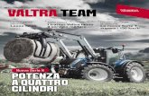 Potenza a quattro - Valtra Team · 2018-11-06 · turbocompresso a quattro cilindri, con la potenza, impressionante per quei tempi, di 115 cavalli. Da allora Valtra ha prodotto alcuni