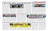 RUGBY NUOTO I gironi dei campionati Sportiamo San Mauro in … STAMPA/punto uisp... · che hanno dato l’esame per il passaggio di cintura, sostenendo le prove previste da reg -