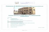 Comune di BORGOSATOLLO (Provincia di Brescia) · 2017-10-19 · ♦ la classificazione delle strade è in sintonia col codice della strada (D. Lgs. 285 del 30/4/1992) e con le direttive