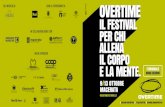 9/13 OTTOBRE MACERATA - Overtime Festival · 2019-10-04 · Ospite dell’incontro l’autore Remo Vinciguerra. Presenta Lucia Rosa. ORE 17.30 – OVERTIME ARENA – PIAZZA CESARE