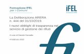 Presentazione di PowerPoint - Anci Sicilia · 2020-02-10 · 13 Regolazione ciclo rifiuti e trasparenza: Obiettivi strategici e Linee di intervento 2019-21 OS.2 Consapevolezza del