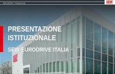Presentation title 40 pt over two lines - SEW-EURODRIVE · 2020-07-10 · 1968 –2018: 50 anni di storia di SEW-EURODRIVE Siamo presenti in Italia dal 1968. ll Drive Technology Center