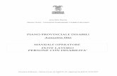 DOTE LAVORO PERSONE CON DISABILITA’sintesi.provincia.brescia.it/Portale/Portals/0/manuale... · 2017-02-01 · Provincia di Brescia – Settore Lavoro ist 75209 R. 03- Approved